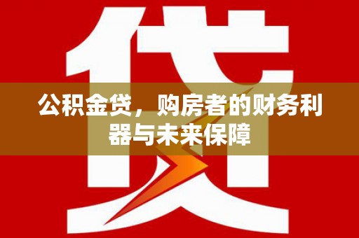岷县公积金贷，购房者的财务利器与未来保障