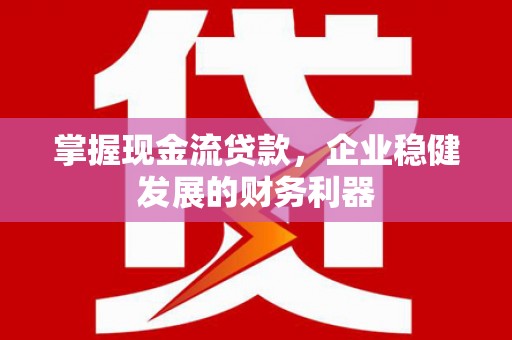岷县掌握现金流贷款，企业稳健发展的财务利器