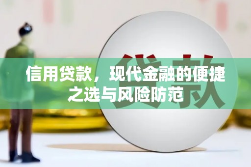岷县信用贷款，现代金融的便捷之选与风险防范