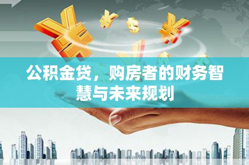 岷县公积金贷，购房者的财务智慧与未来规划