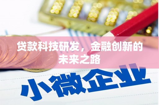 岷县贷款科技研发，金融创新的未来之路