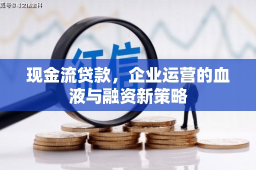 岷县现金流贷款，企业运营的血液与融资新策略
