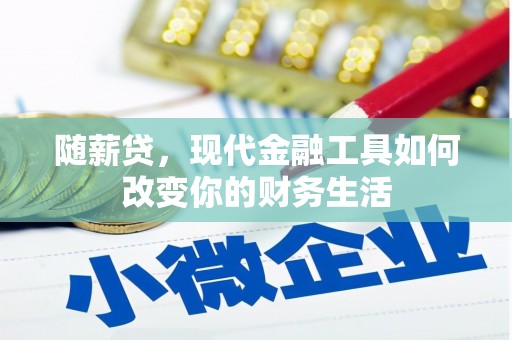 岷县随薪贷，现代金融工具如何改变你的财务生活
