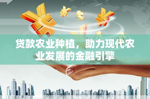 岷县贷款农业种植，助力现代农业发展的金融引擎