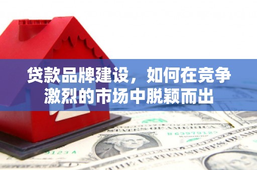 岷县贷款品牌建设，如何在竞争激烈的市场中脱颖而出