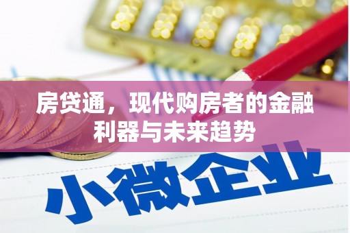 岷县房贷通，现代购房者的金融利器与未来趋势