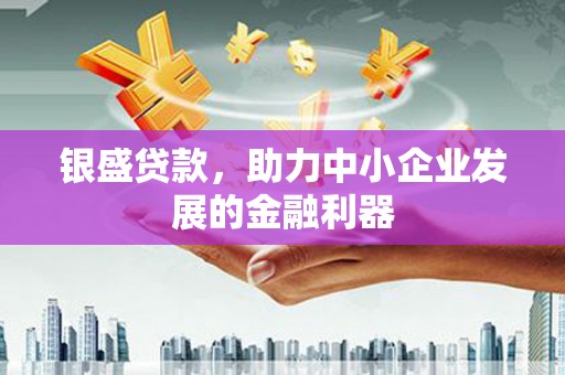 岷县银盛贷款，助力中小企业发展的金融利器