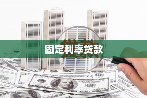 岷县固定利率贷款