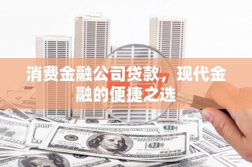 岷县消费金融公司贷款，现代金融的便捷之选