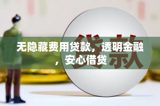 岷县无隐藏费用贷款，透明金融，安心借贷
