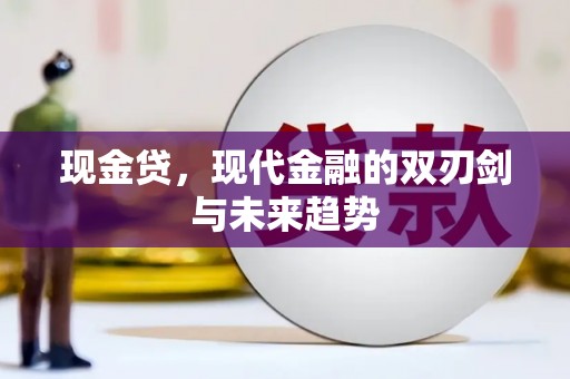 岷县现金贷，现代金融的双刃剑与未来趋势