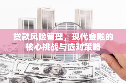 岷县贷款风险管理，现代金融的核心挑战与应对策略