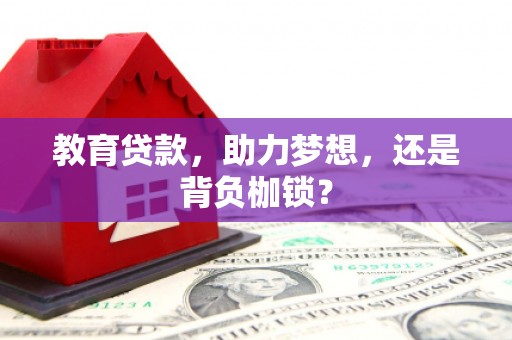 岷县教育贷款，助力梦想，还是背负枷锁？