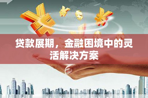岷县贷款展期，金融困境中的灵活解决方案