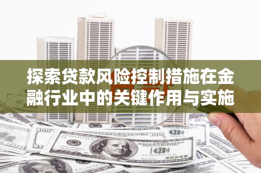 岷县探索贷款风险控制措施在金融行业中的关键作用与实施策略