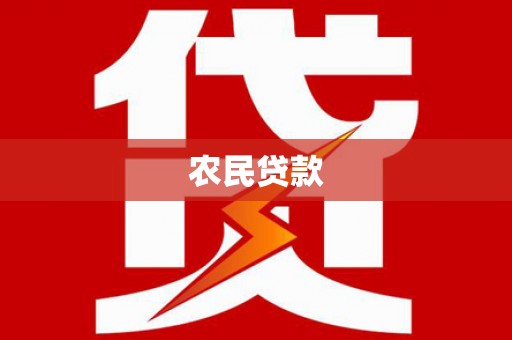 岷县农民贷款