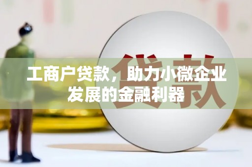 岷县工商户贷款，助力小微企业发展的金融利器