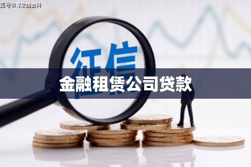 岷县金融租赁公司贷款