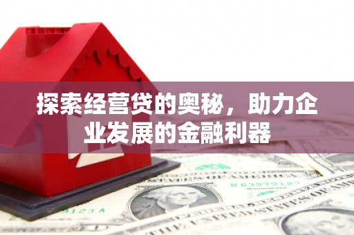岷县探索经营贷的奥秘，助力企业发展的金融利器