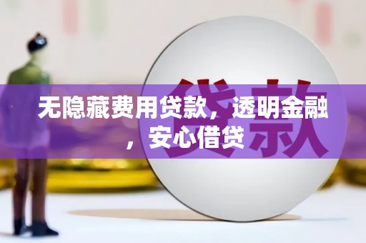 岷县无隐藏费用贷款，透明金融，安心借贷