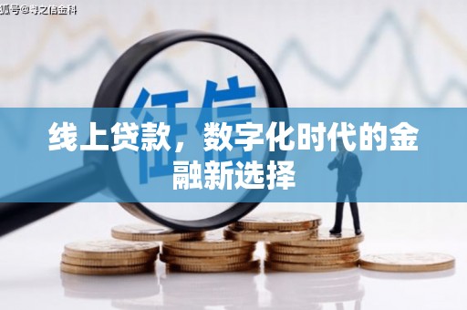 岷县线上贷款，数字化时代的金融新选择