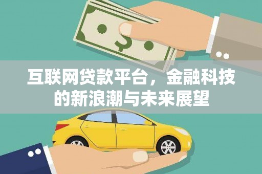 岷县互联网贷款平台，金融科技的新浪潮与未来展望