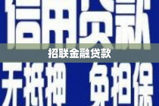 岷县招联金融贷款