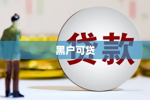 岷县黑户可贷