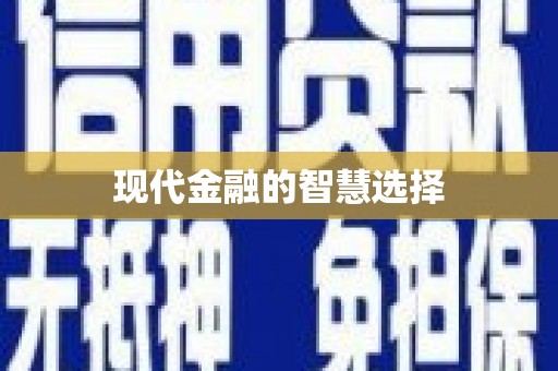 岷县现代金融的智慧选择